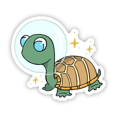 Big Moods - Astronaut Turtle Sticker