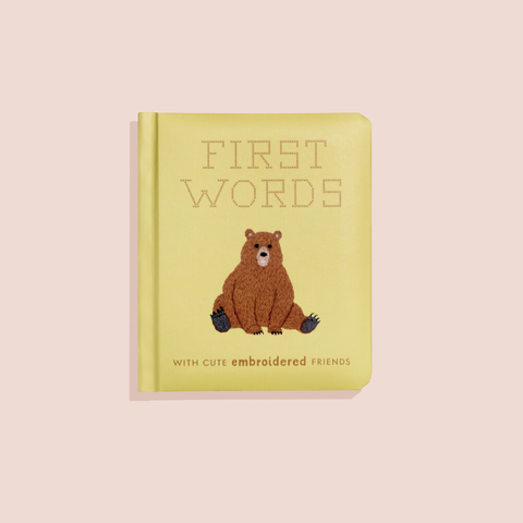 Paige Tate & Co. - First Words w/ Cute Embroidered Friends (stocking stuffers)