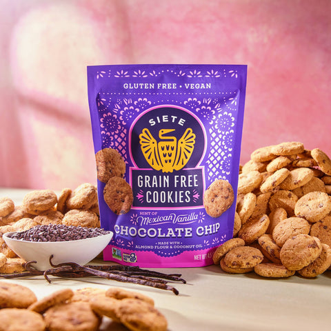 Siete Foods - Chocolate Chip Cookies - 20 bags