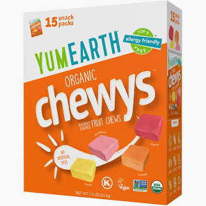 Yum Earth Organic Chewys