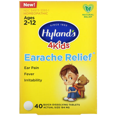 Hyland's 4 Kids Earache Relief Tablets