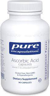 Pure Encapsulations Ascorbic Acid Capsules