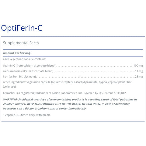 Opti-Ferin-C (60 Capsules)