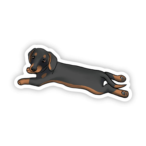 Big Moods - Weiner Dog Sticker
