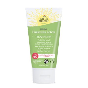 Earth Mama Baby Mineral Sunscreen Lotion