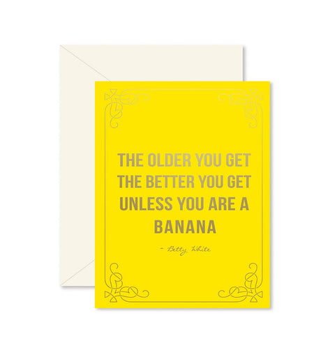 Ginger P. Designs - Birthday Banana Greeting Card