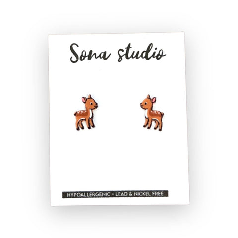 Sona Studio - Oh Deer Earrings