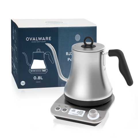 Ovalware - RJ3 Electric Pour Over Kettle (S/S Silver)