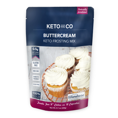 KETO & Co Buttercream Frosting Mix