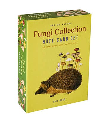Insight Editions - Art of Nature: Fungi Boxed Card Set (Set of 20 Cards)