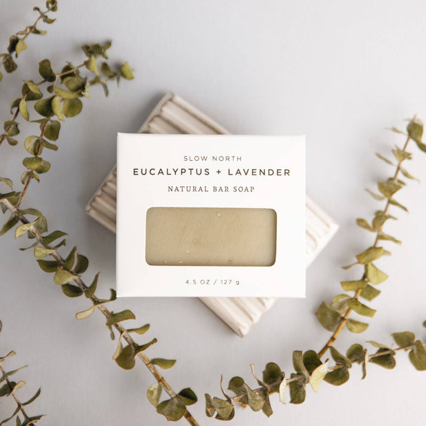 Slow North - Eucalyptus + Lavender - Natural Bar Soap