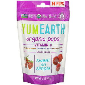YumEarth Vitamin C Lollipops