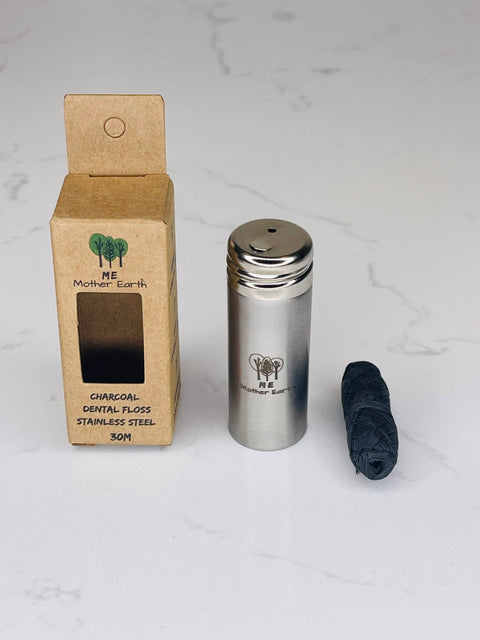 NEW VEGAN Biodegradable Bamboo Charcoal Dental Floss