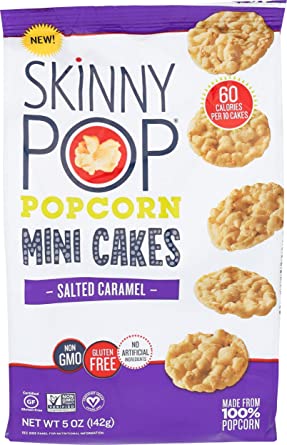 Skinny Pop Mini Pop Cakes - Salted Caramel