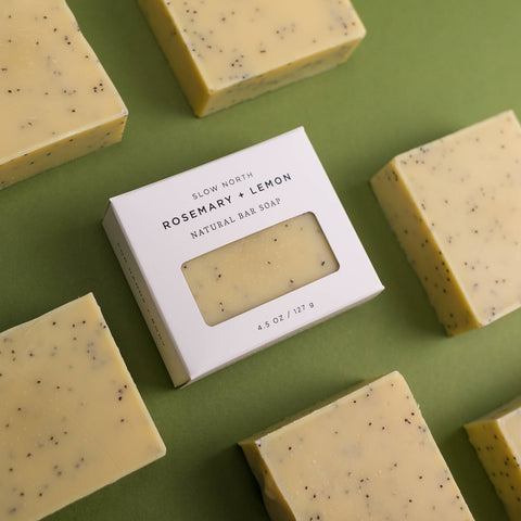 Slow North - Rosemary + Lemon - Natural Bar Soap