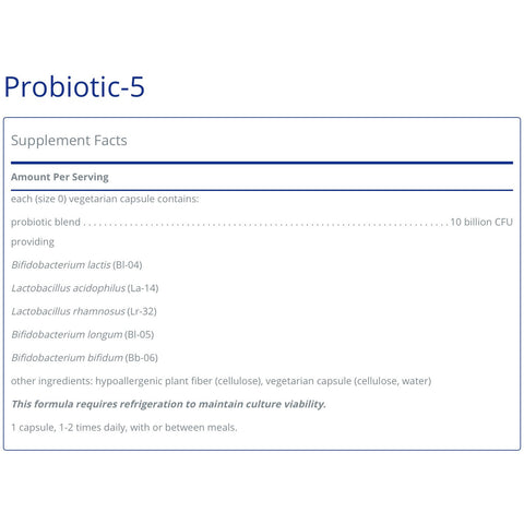 Probiotic-5 (60 Capsules)