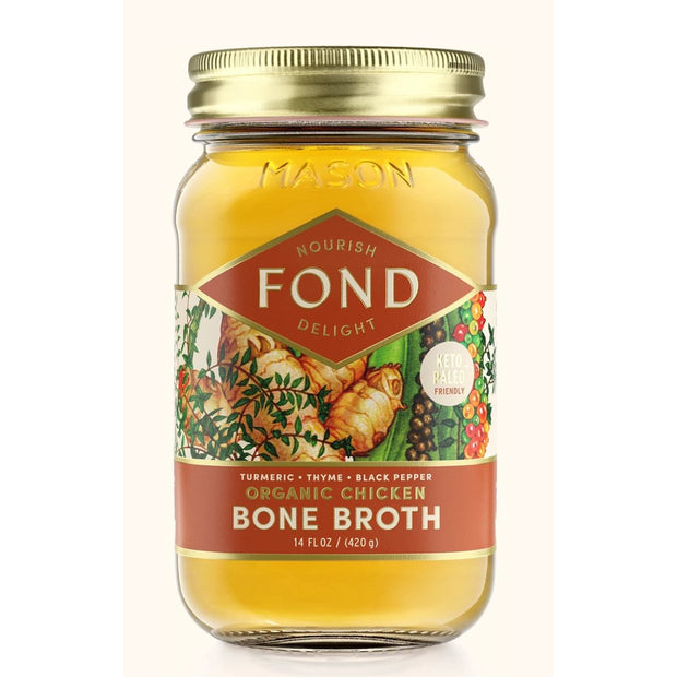 Fond-Chicken Bone Broth