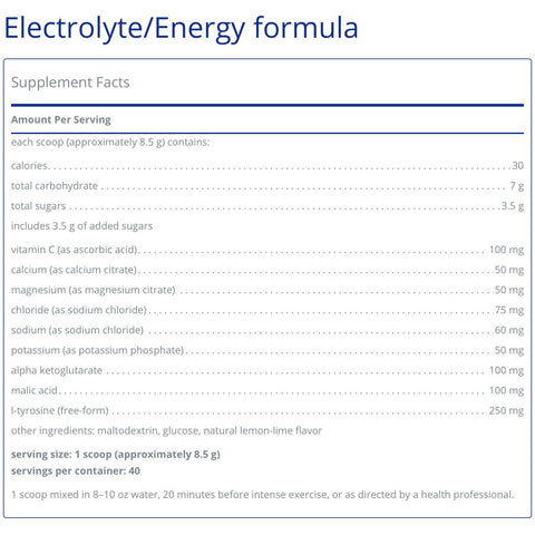 Electrolyte/Energy (12oz)