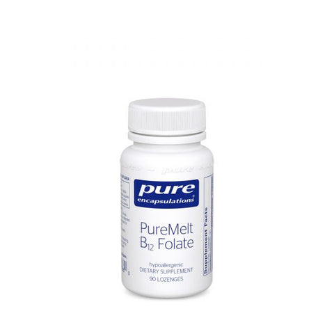 Pure Melt B12 Folate (90 dissolvable lozenges)