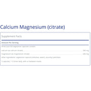 Calcium Magnesium (Citrate)