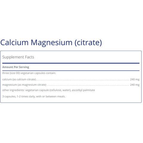 Calcium Magnesium (Citrate)