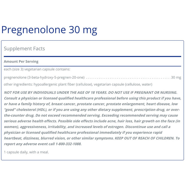 Pregnenolone 30mg