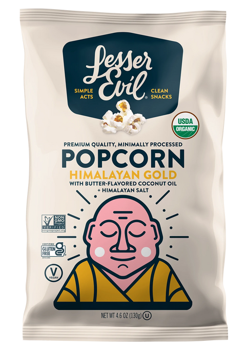 Lesser Evil Popcorn 2oz (small)