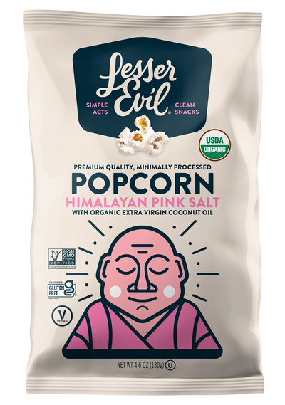 Lesser Evil Popcorn 2oz (small)