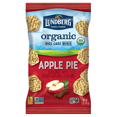 Lundberg Family Farms Rice Cake Minis Apple Pie