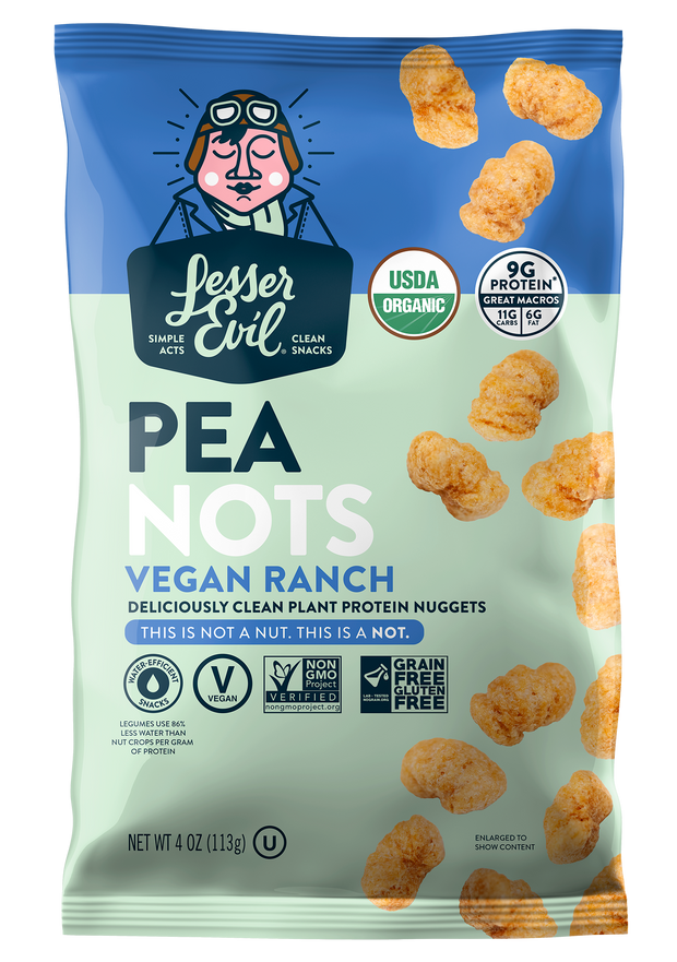 Lesser Evil Vegan Ranch Peanots