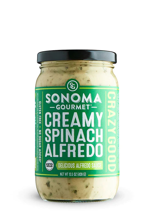 Sonoma Gourmet Creamy Spinach Alfredo