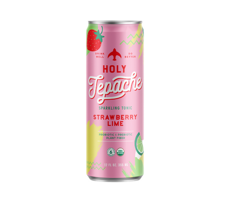 Holy Tepache Sparkling Tonic- Strawberry Lime