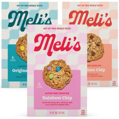 Meli's Rainbow Chocolate Gluten Free Cookie Mix