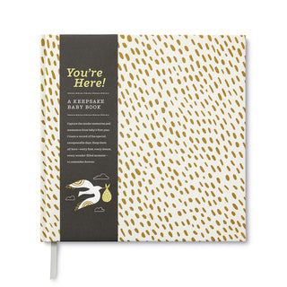 You're Here- A Keepsake Baby Book