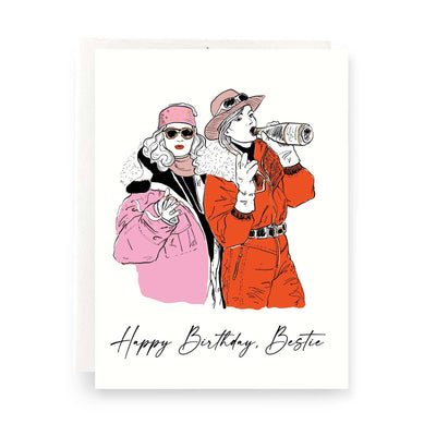 Antiquaria - Besties Birthday Greeting Card