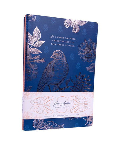 Insight Editions - Jane Austen Sewn Notebook Collection (Set of 3)