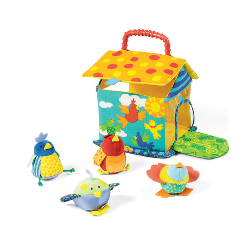 Peek and Play Birdhouse Soft Toy