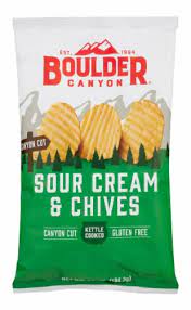 Boulder Canyon Sour Cream and Chives Chips (6.5oz)