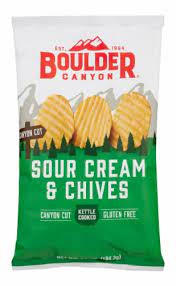 Boulder Canyon Sour Cream and Chives Chips (6.5oz)