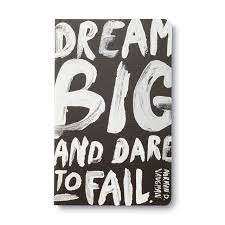 Write Now Journal - Dream Big And Dare To Fail