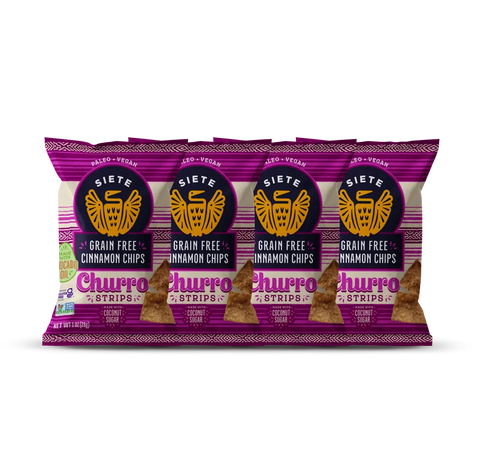 Siete Foods - Grain Free Churro Strips - 1 oz