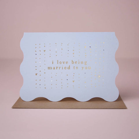 Sister Paper Co. - Married Love Anniversary Card | LGBTQIA Love Card | Husband