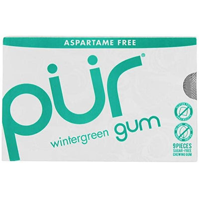 Pur Gum Wintergreen 9Pc