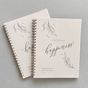 Surround Yourself with Happiness Journal // A space to stay positive and reflect on the good