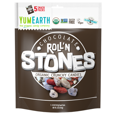 YumEarth Chocolate Roll'n Stones 5ct bag