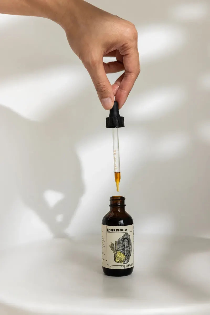 Spleen Meridian dropper in the hand